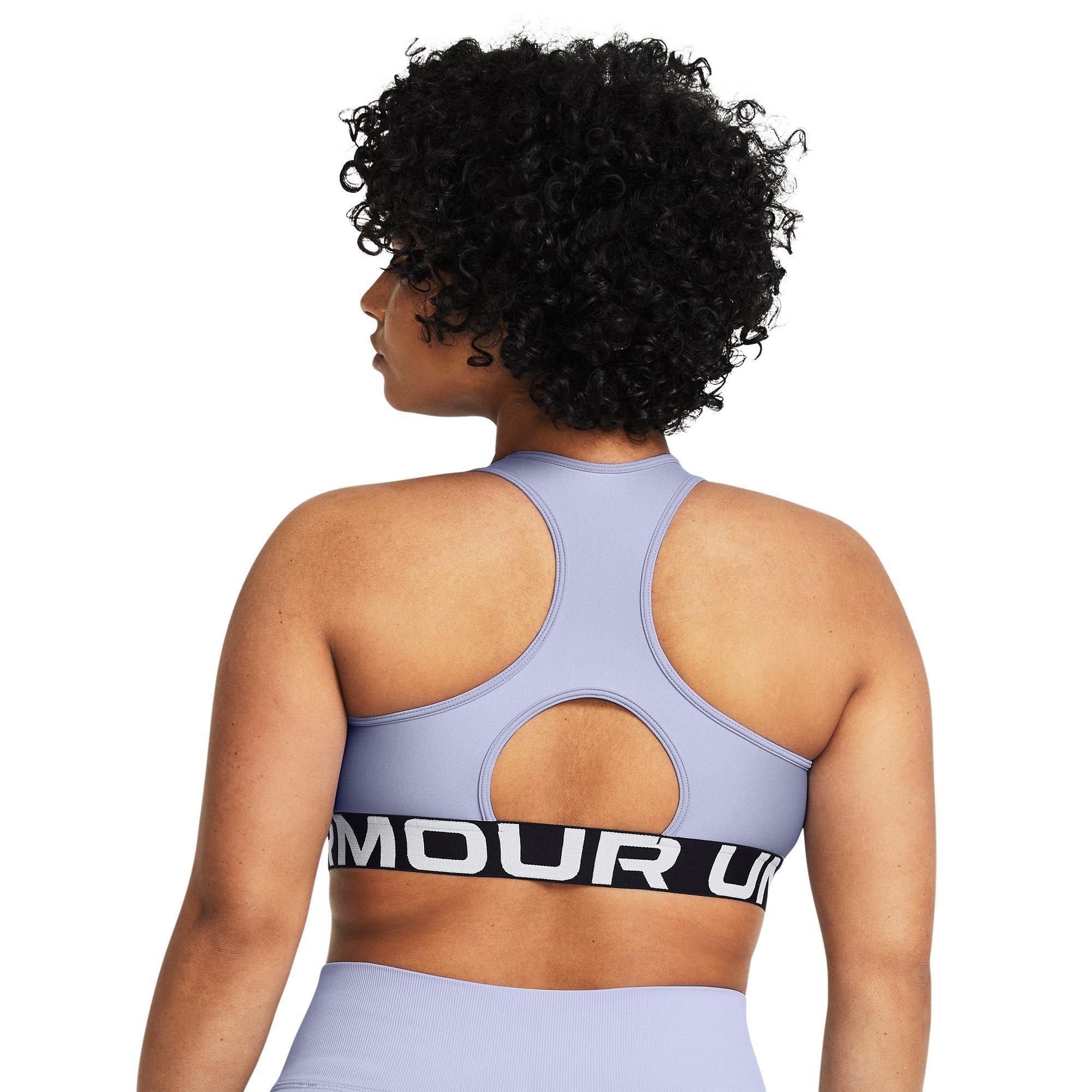 Under Armour HeatGear® Armour Mid Branded Sports Bra Women