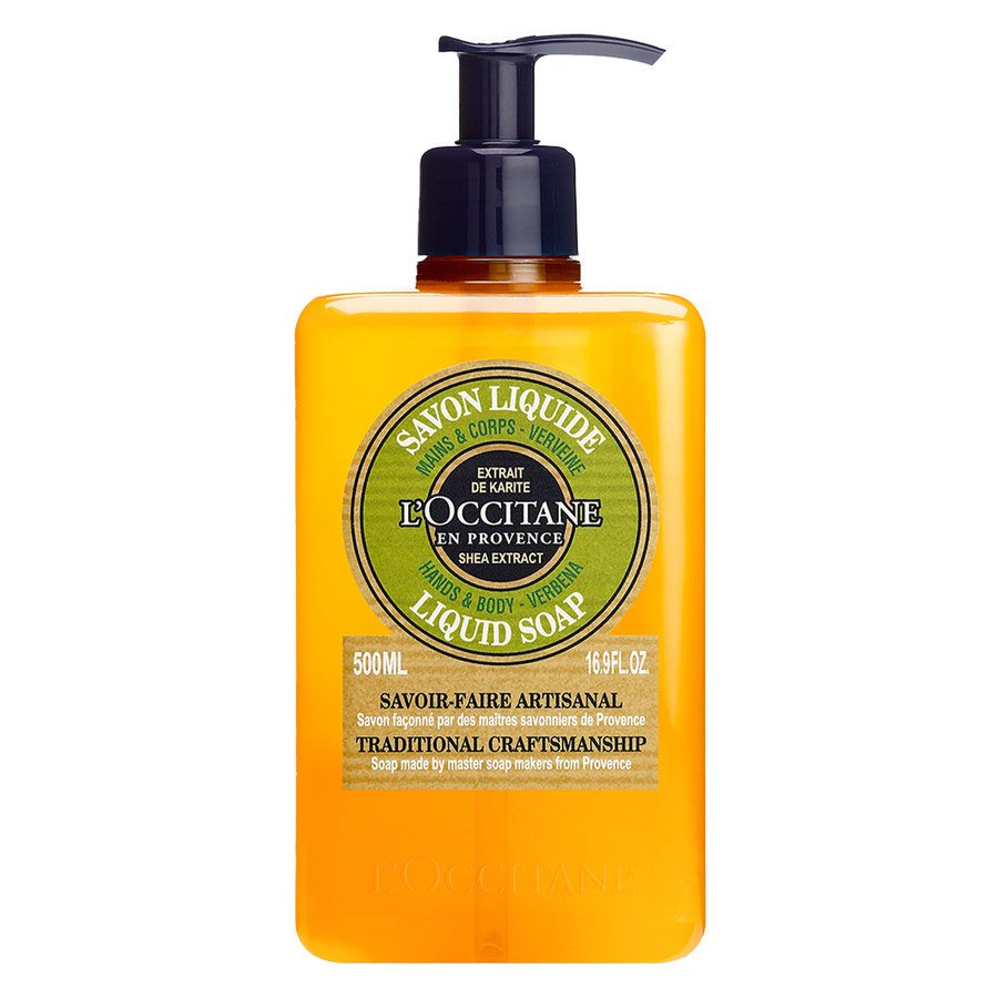 L'Occitane Shea Hands & Body Liquid Soap Verbena 500ml