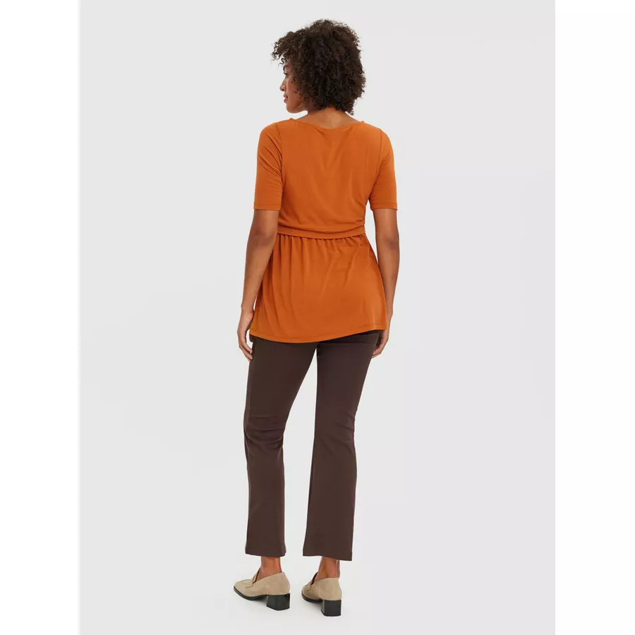 mama;licious Stillshirt MLANABELLA Bombay brown