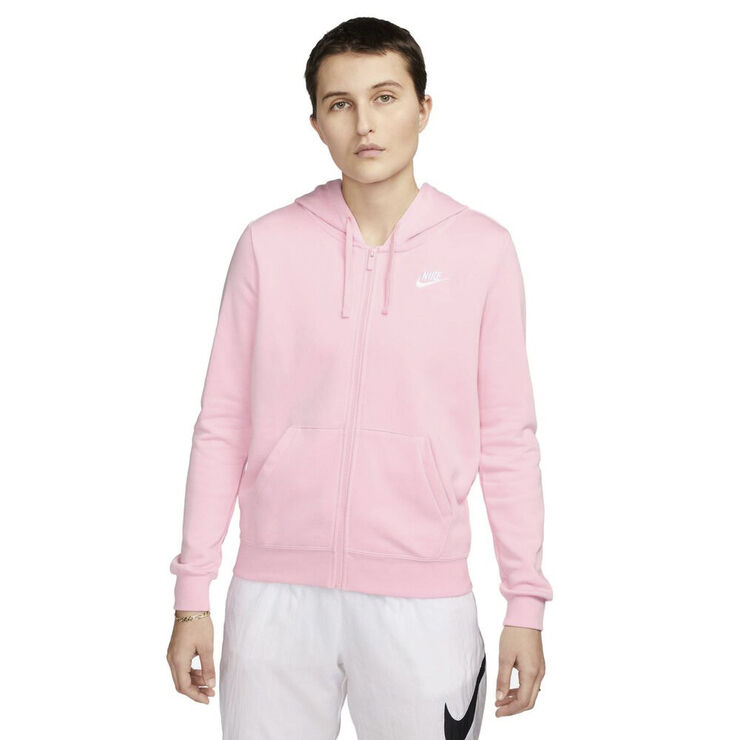 Nike Sportswear Club Fleece Full Zip Haettetroje Pink