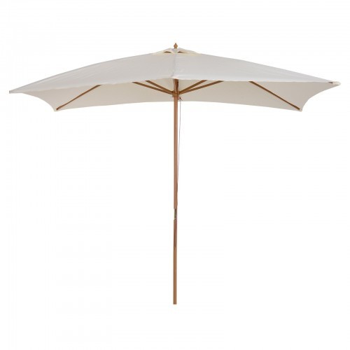 Guarda-sol Outsunny para jardim, cor creme
