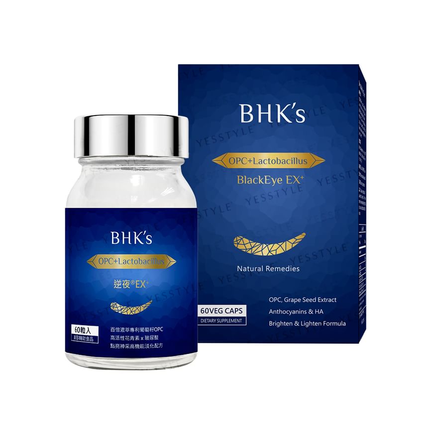BHK's - Black Eye Ex+ OPC + Lactobacillus Veg Capsule