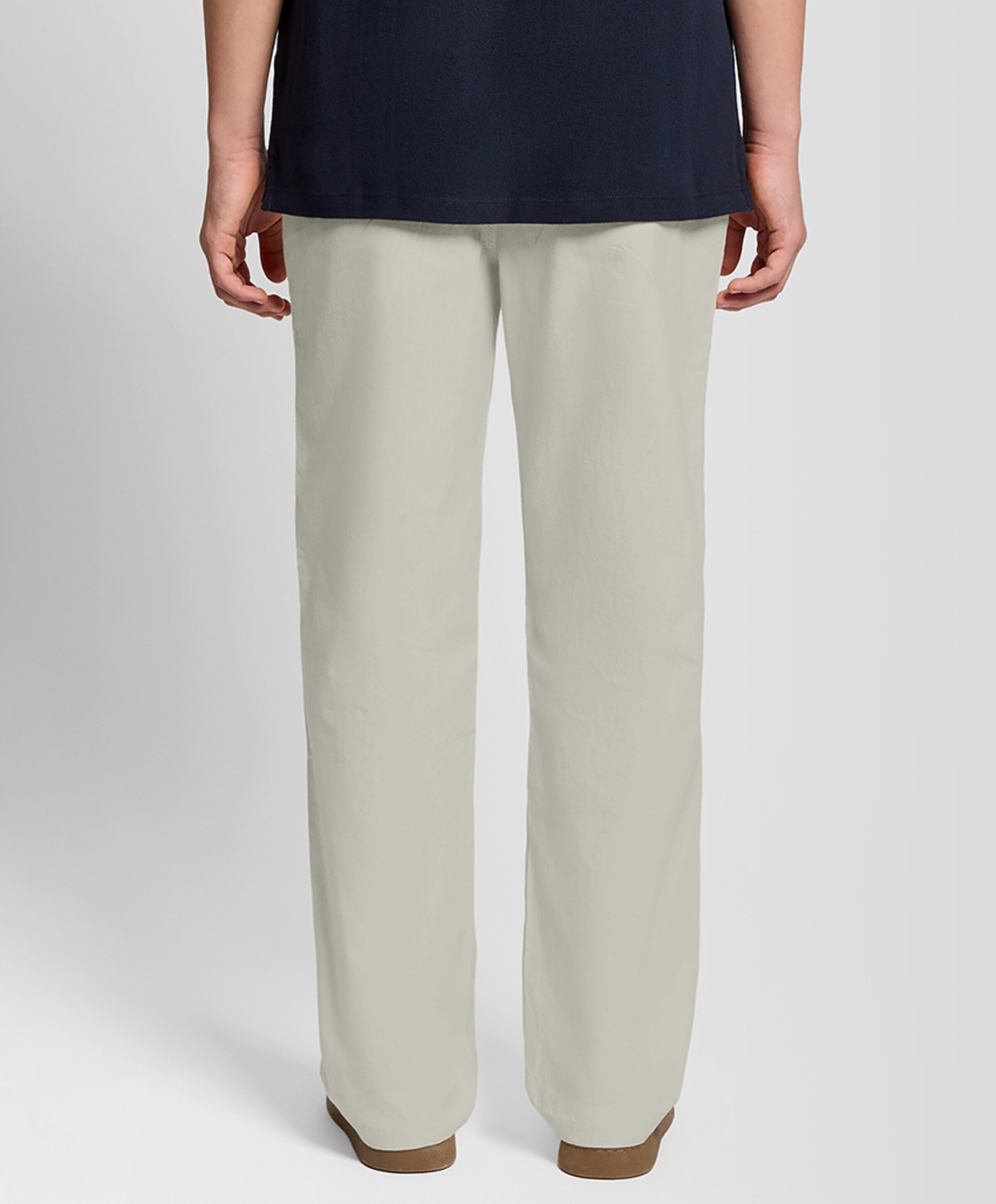 Lyle & Scott Linen blend jongens broek beige