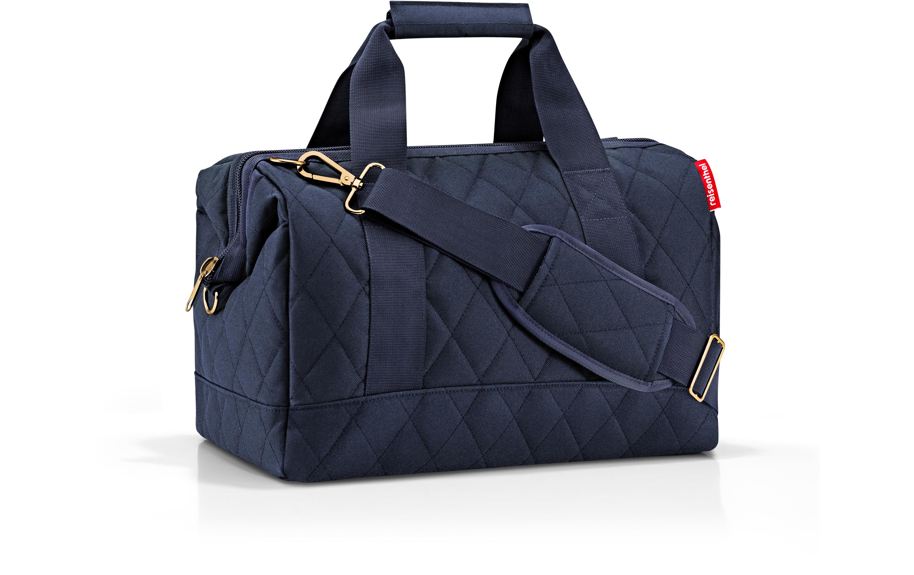 Umhängetasche Allrounder M Rhombus Midnight GoldSchultertasche