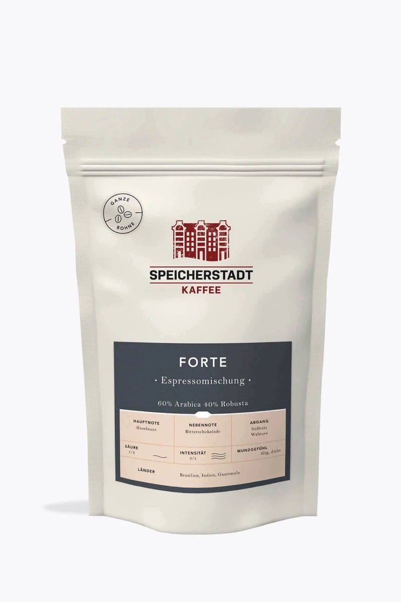 Speicherstadt Forte Espressomischung Vorteilspaket 2kg