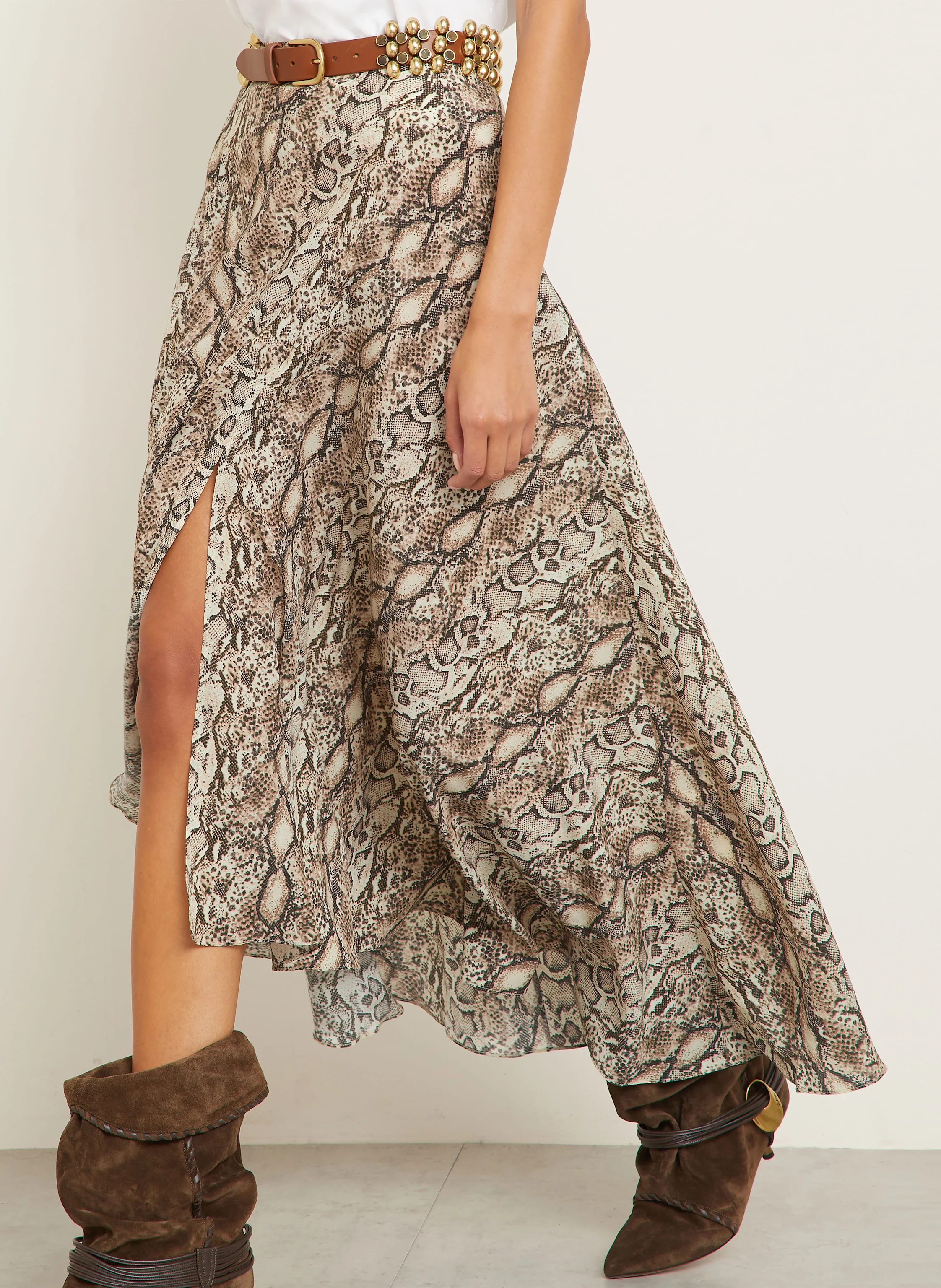 ISABEL MARANT Satinrock SAKURA aus Seide