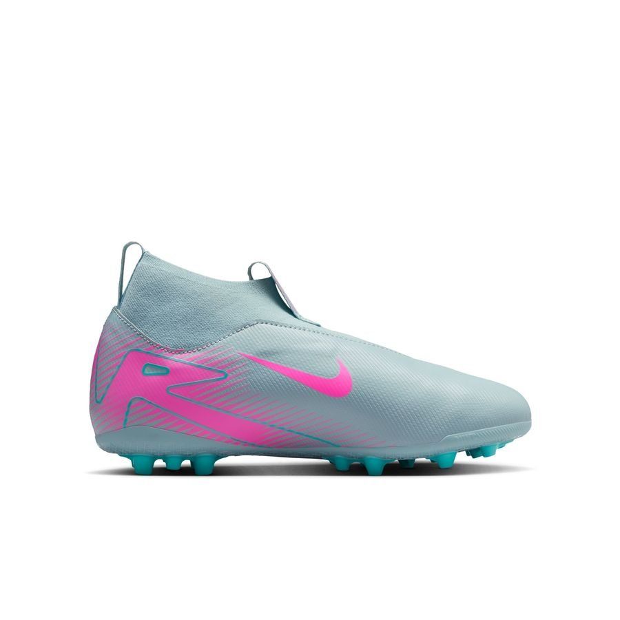Nike Air Zoom Mercurial Superfly 10 Academy AG Prism - Ocean Cube/Rose Enfant