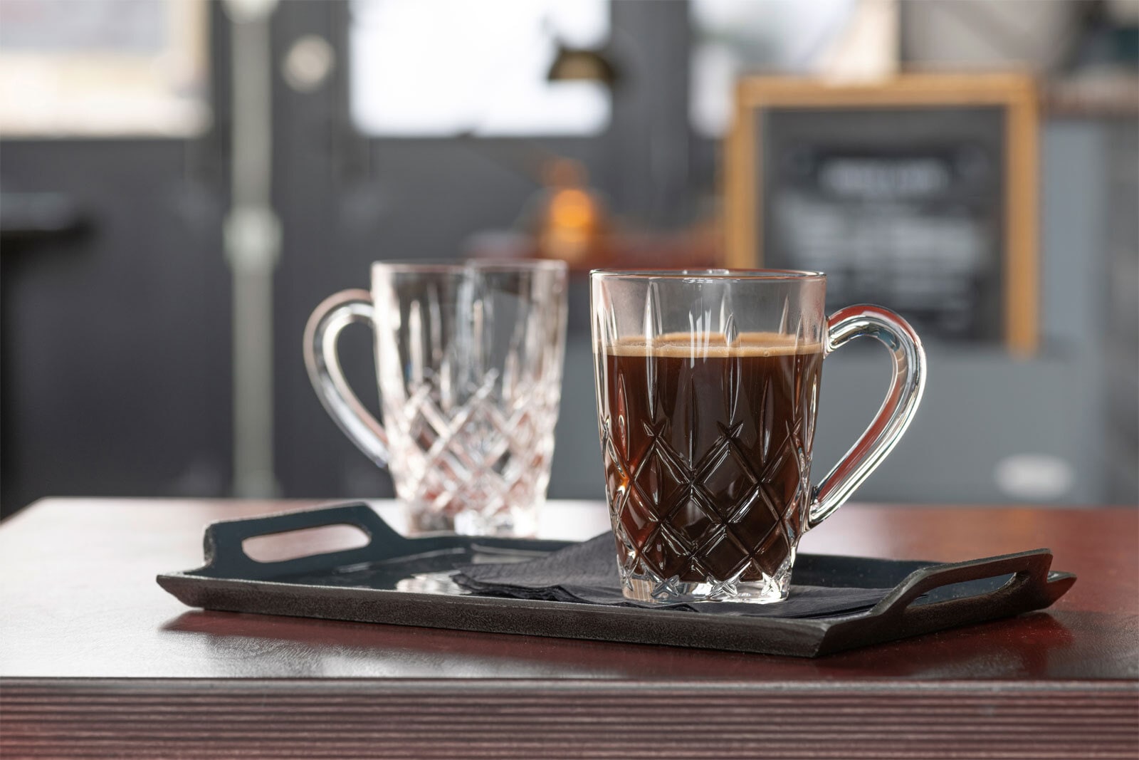 Nachtmann Kaffeebecher NOBLESSE BARISTA 2er Set 347 ml Kristallglas