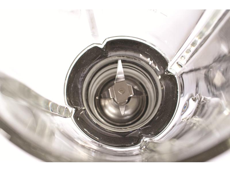 OHMEX Standmixer OHM-BLE-1788MET Schwarz/Silber Mixer mit Edelstahlklingen und rutschfesten Füssen
