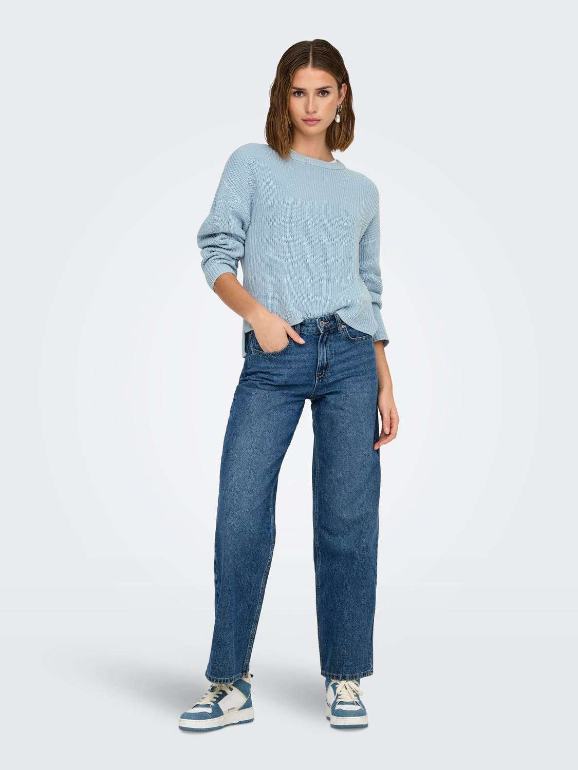 ONLLUNA Strickpullover Cashmere Blue