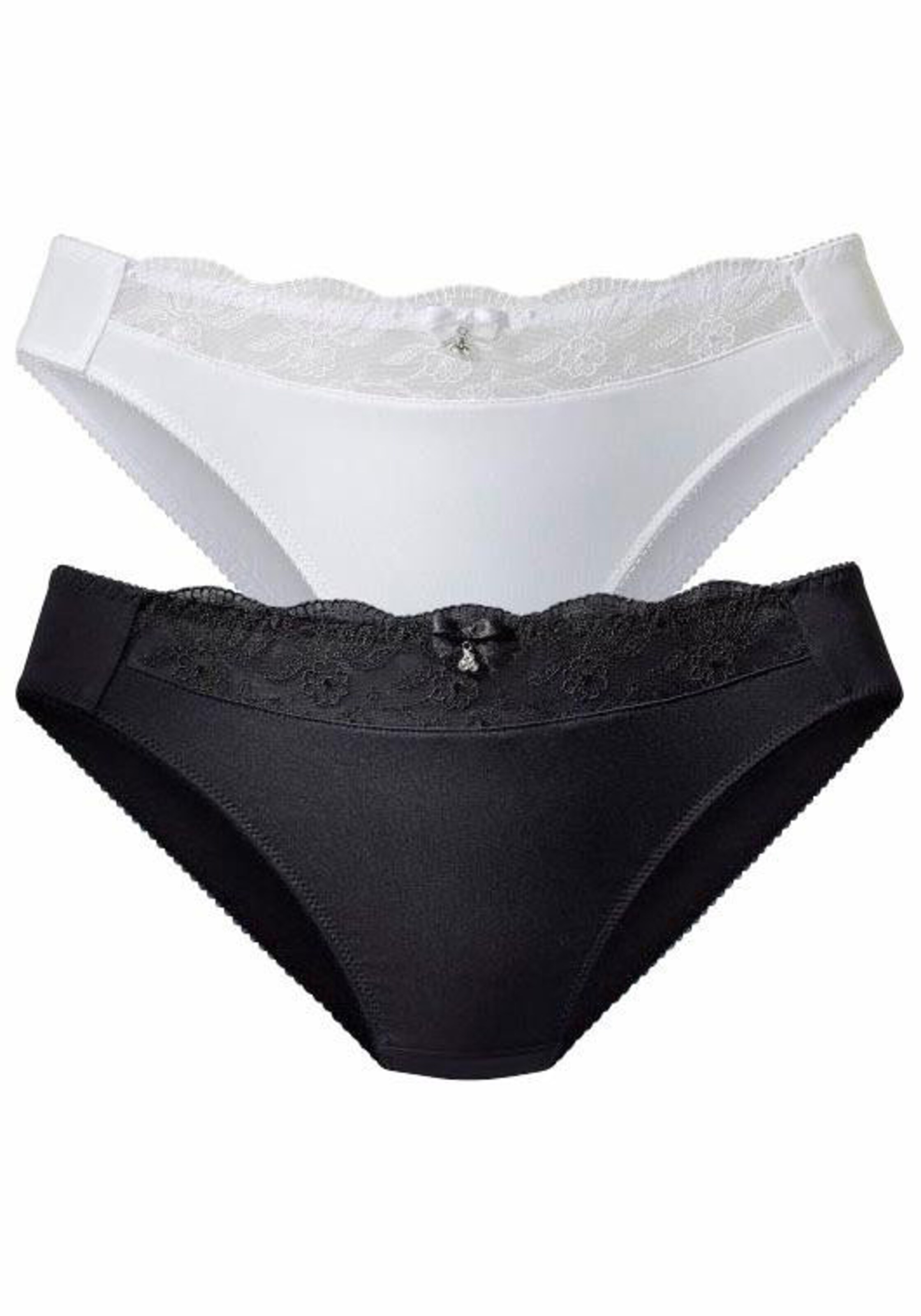 Nuance Slip in schwarz+weiß