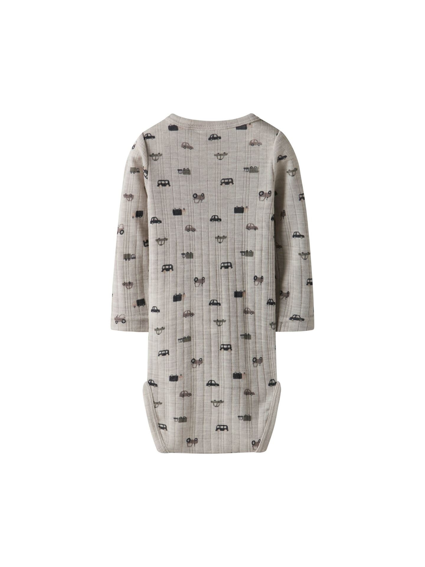 Wang Wool Needle Long Sleeve Body