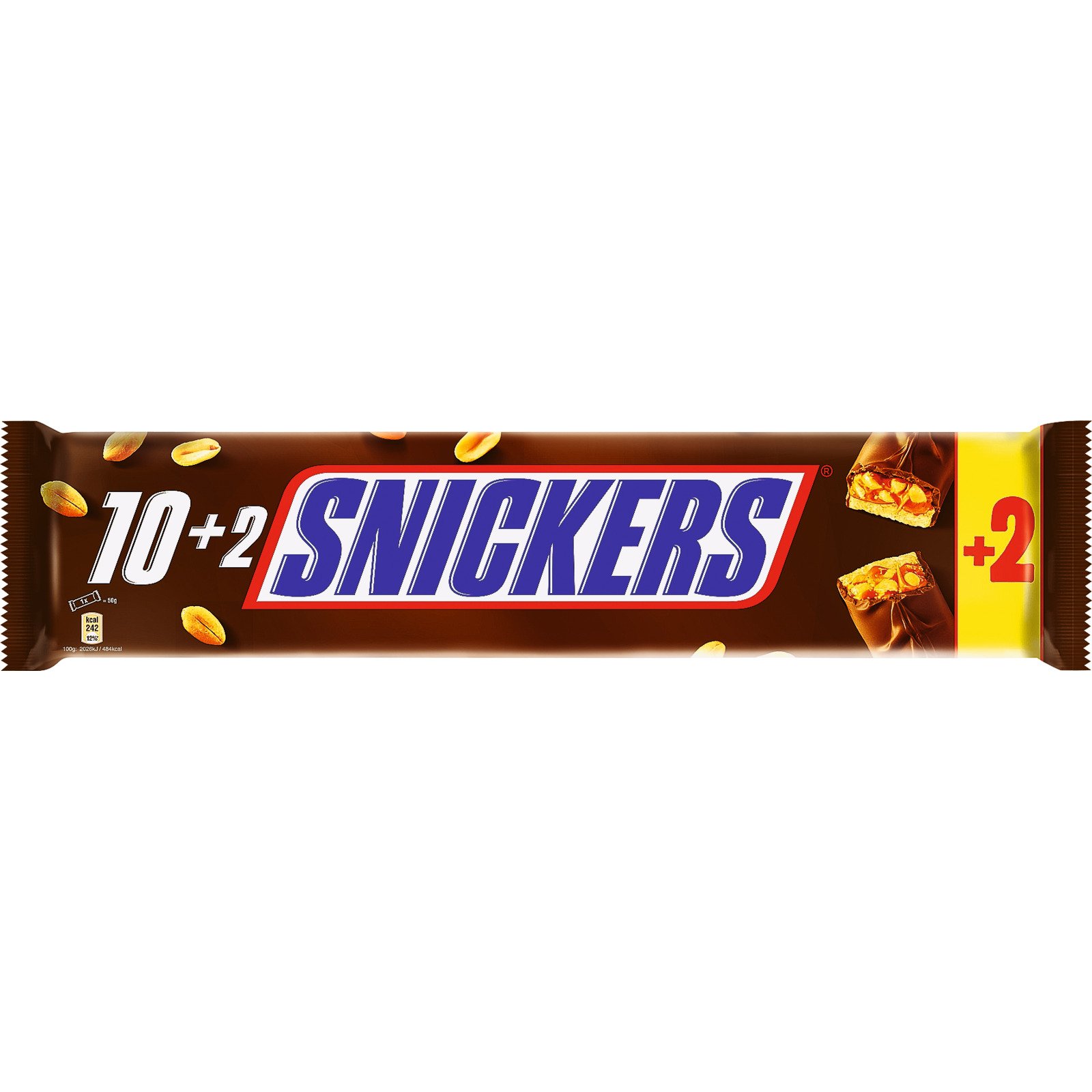 Snickers 10er Pack + 2 Gratis 600 g
