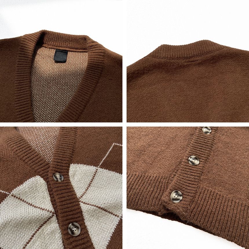 Remeefa - Argyle Cardigan