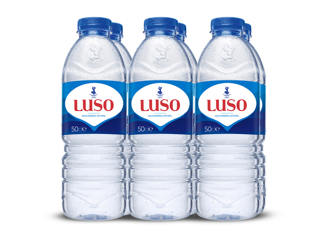 ÁGUA MINERAL LUSO 6X0.50L