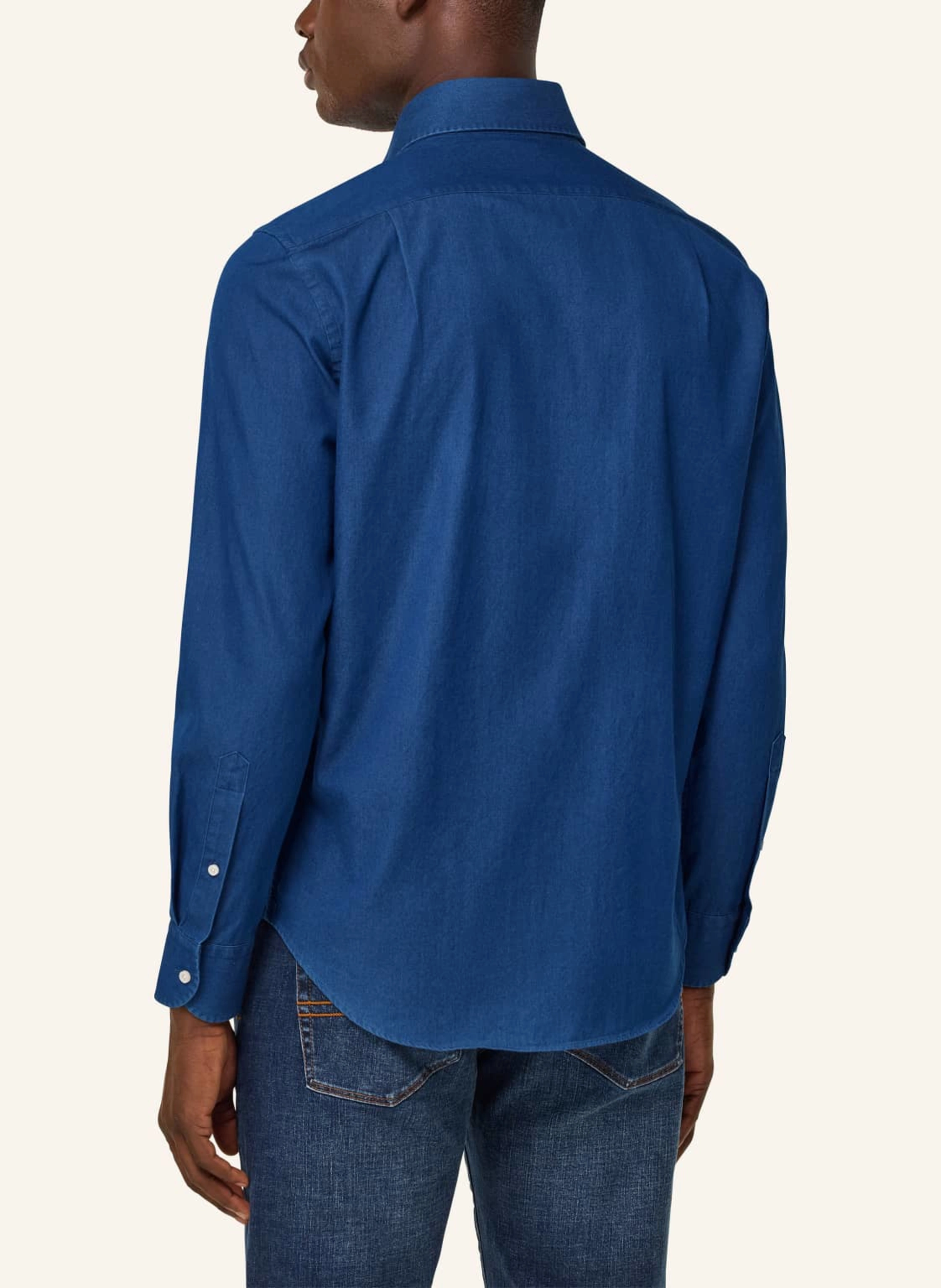 BOGGI MILANO Jeanshemd Regular Fit