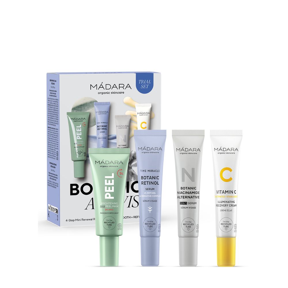 Madara Botanic Activist 4-Step Mini Renewal Routine Set 62ml