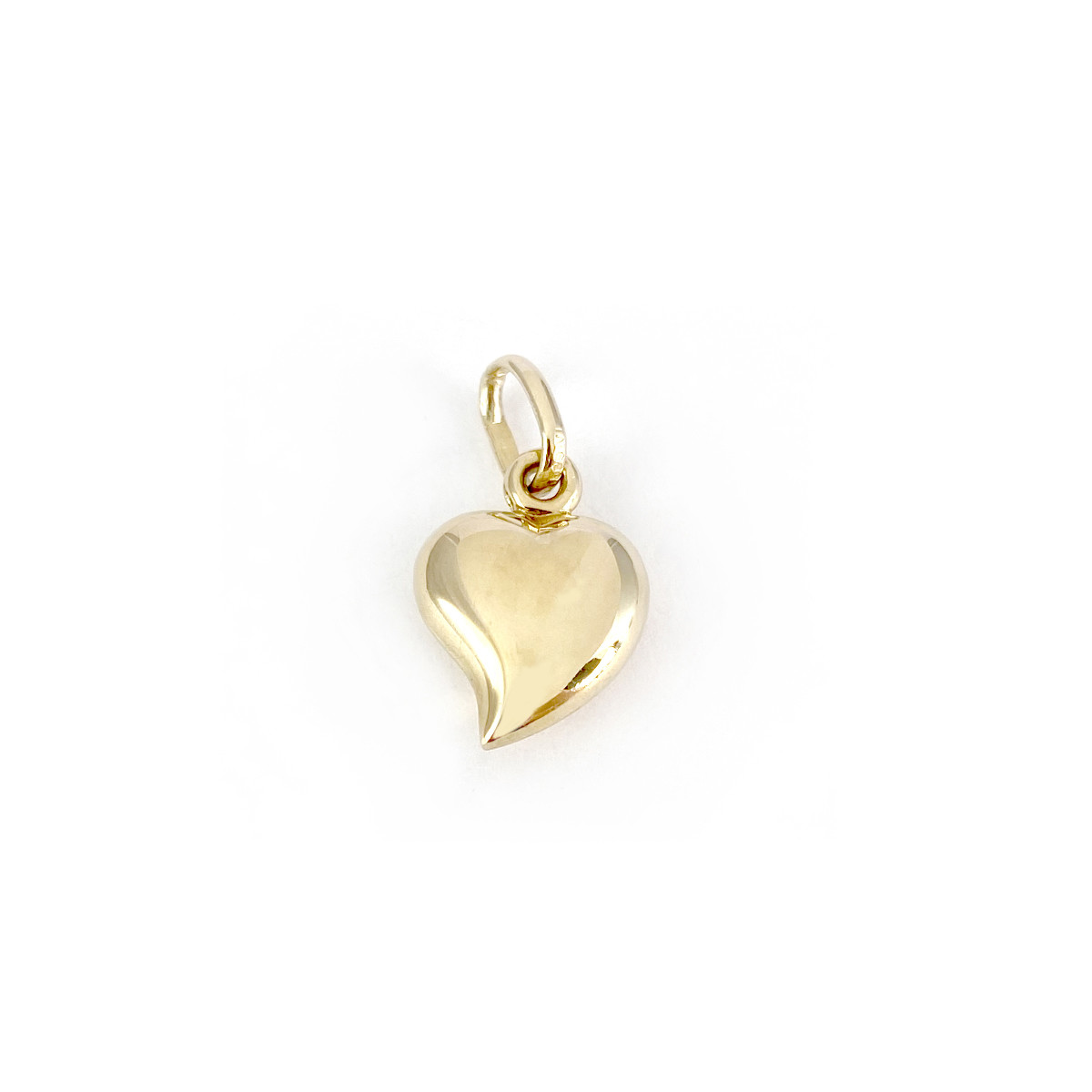 Pendentif coeur d'occasion or 750 jaune