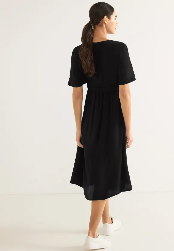 Kleid im Wrap Style - Black