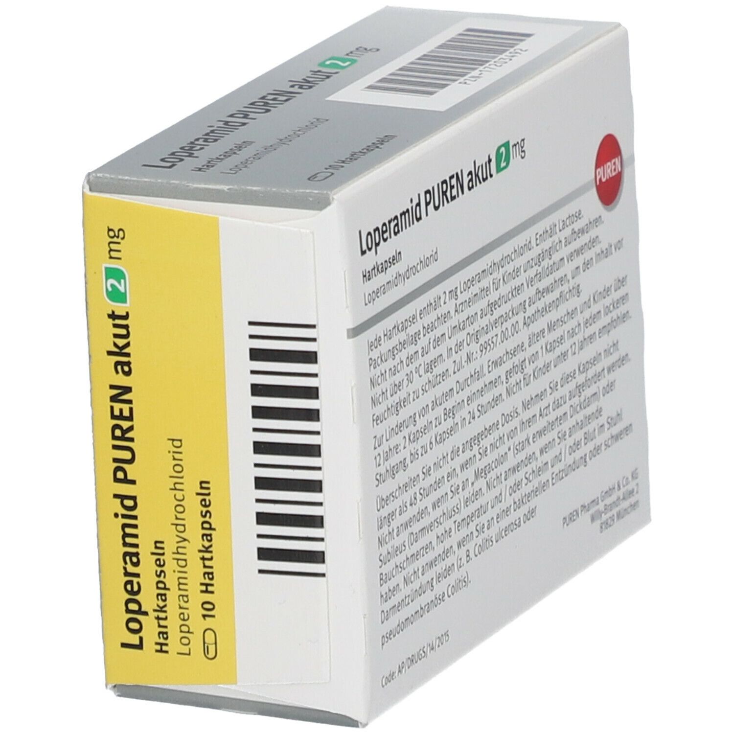 Loperamid PUREN akut 2 mg