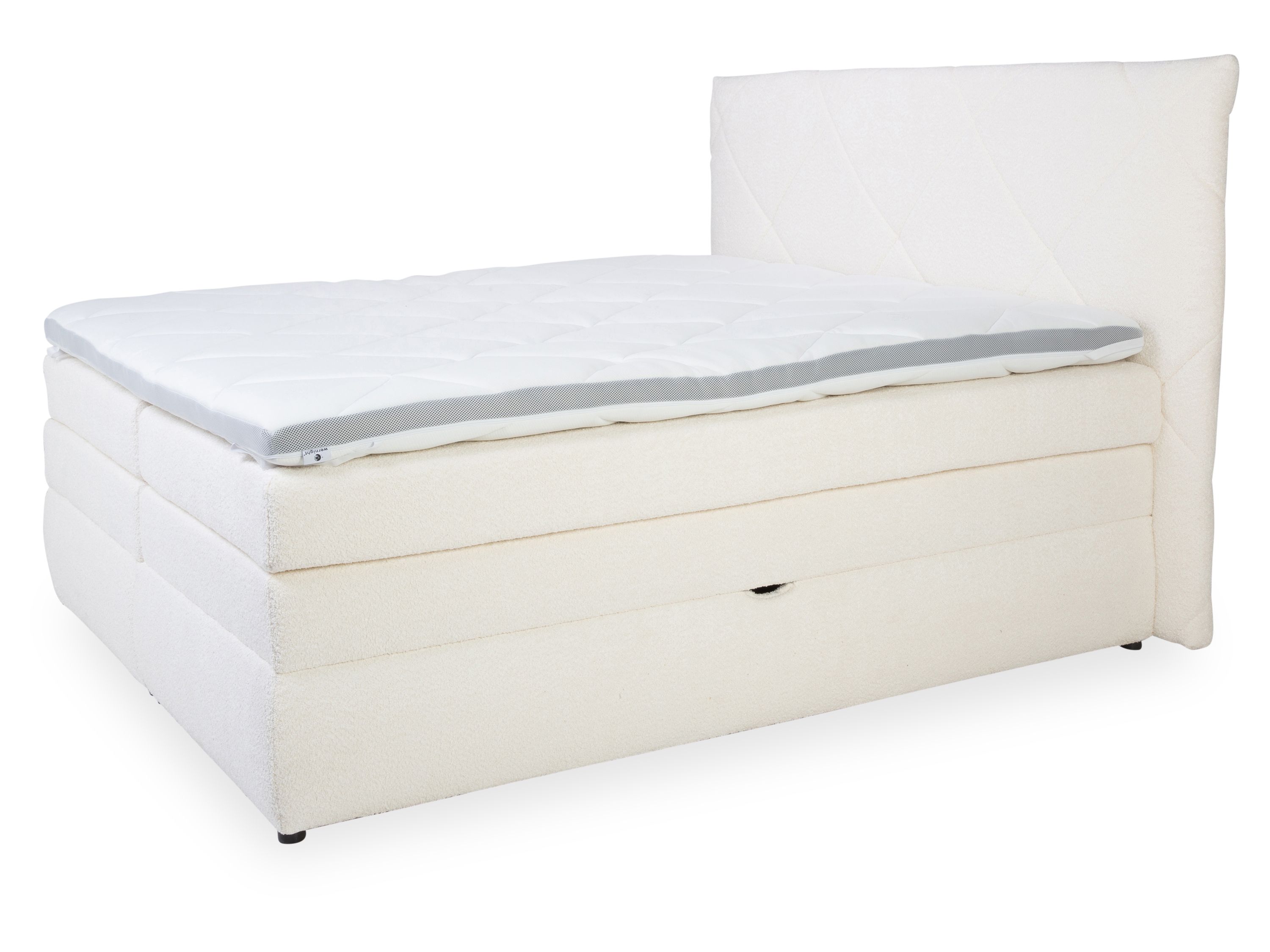 Boxspringbett HARPER WELU 180X200 ivory 1