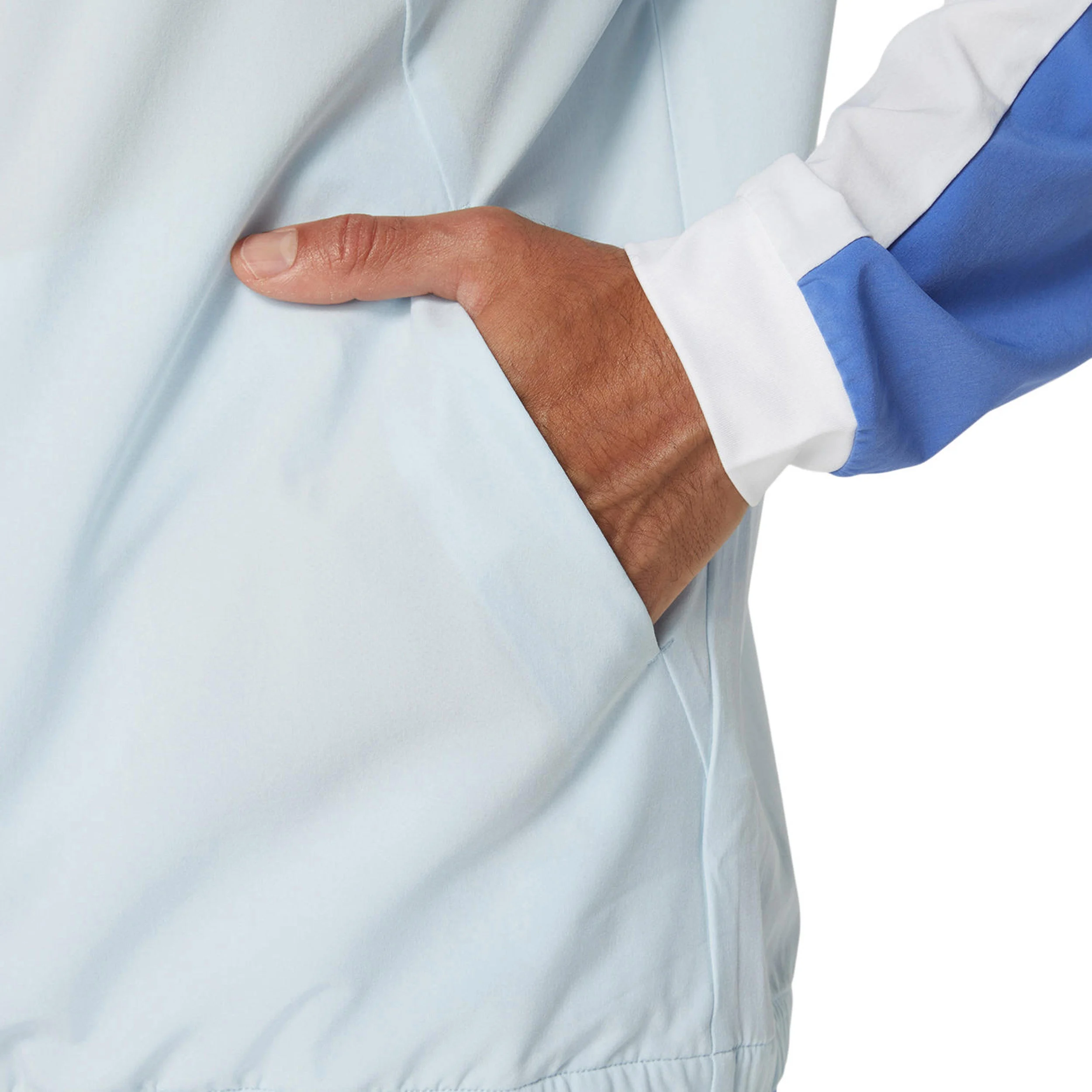 ASICS Match Veste De Survêtement Hommes - Bleu , Bleu Clair