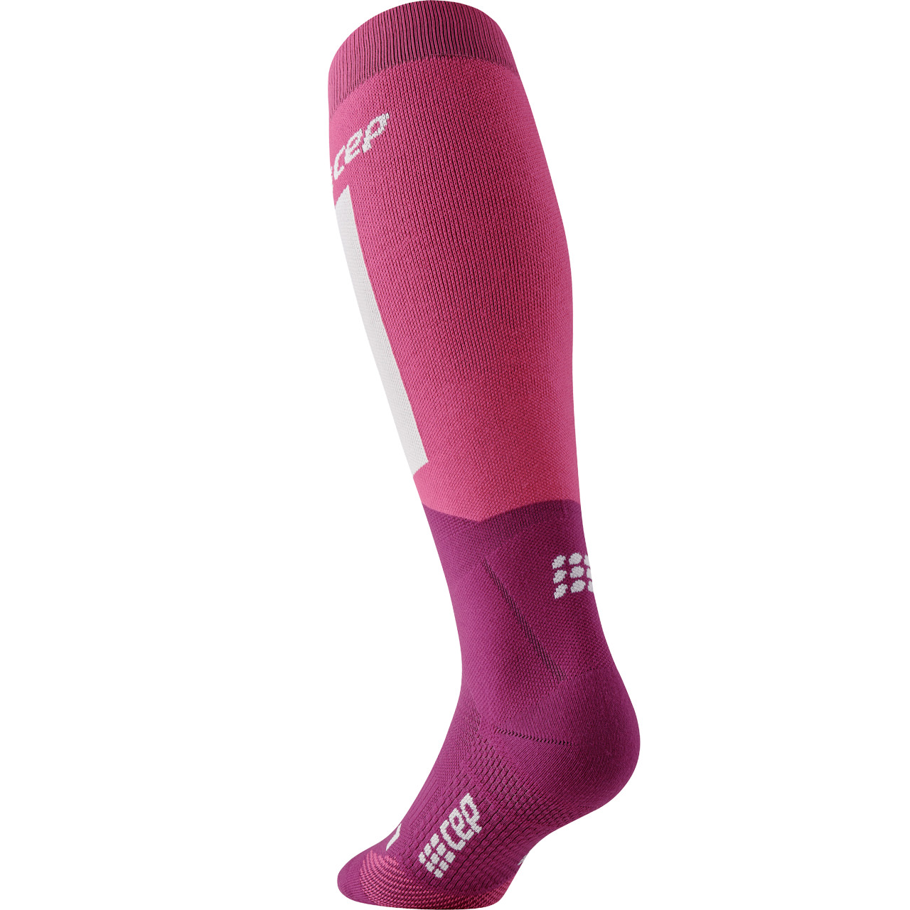 CEP Damen Ski Socken THERMO COMPRESSION pink/purple | Socken | Skitourenbekleidung | Damen | XSPO-Fashion