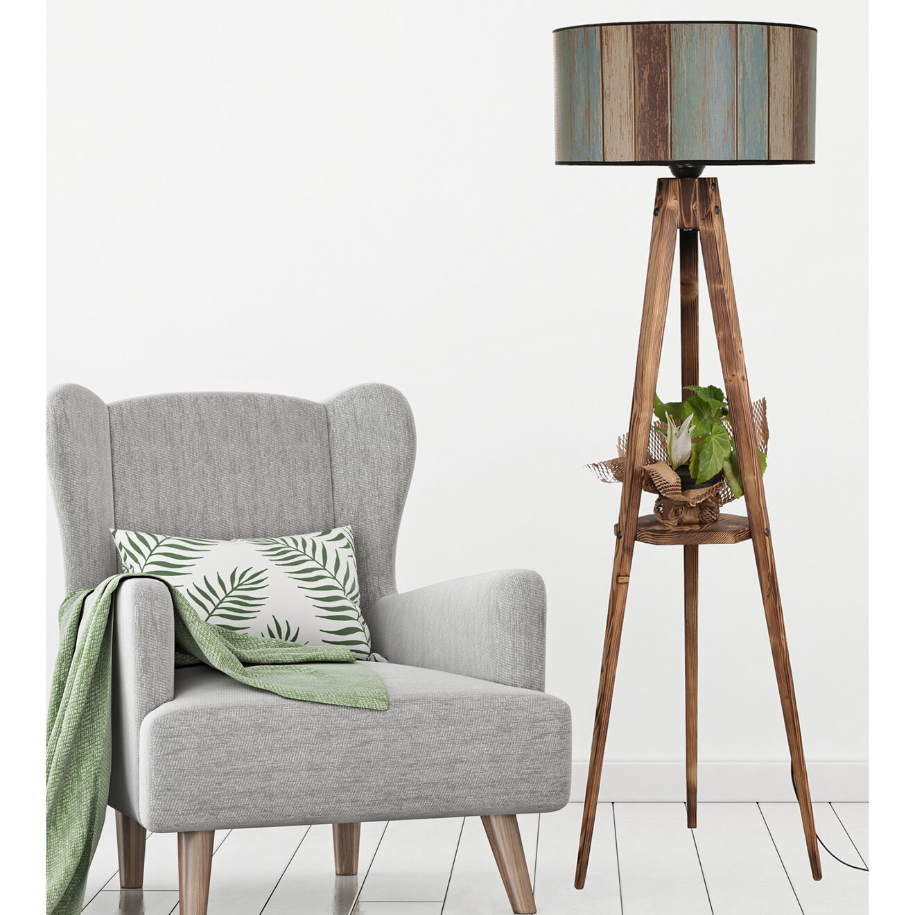 Sheen Lampadaire Sehbal? multicolore - 153x45 cm