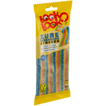 Look-O-Look Zure Regenboog Streken Vegan 20 stuks