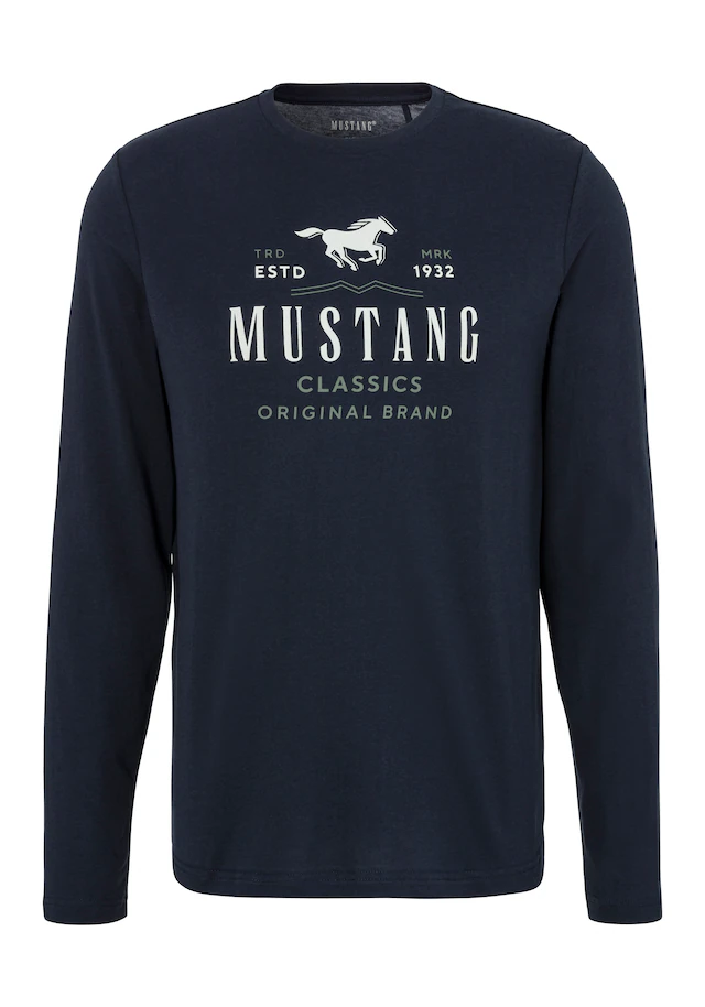 MUSTANG Langarmshirt »Style Adrian«
