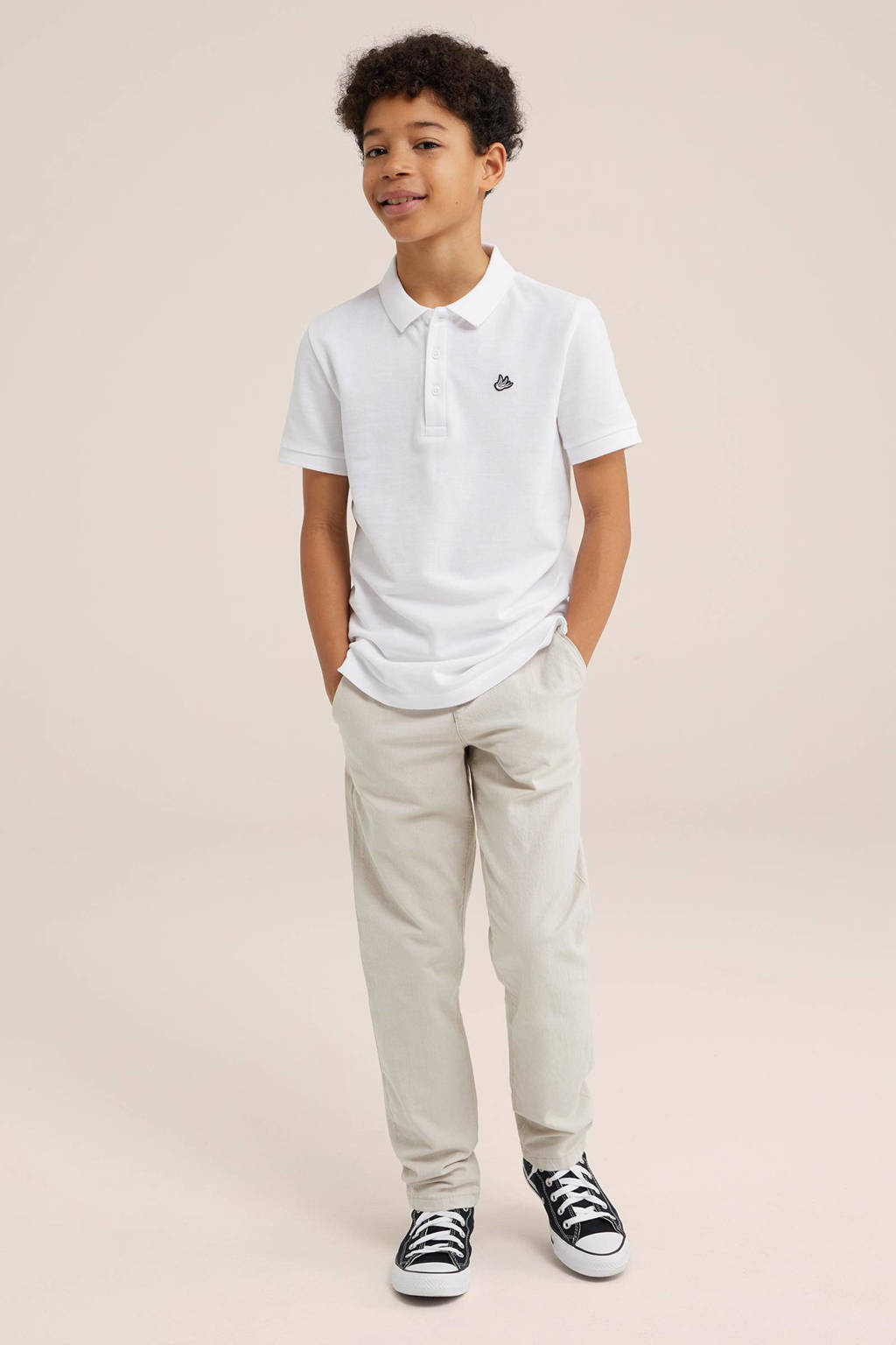 WE Fashion polo wit