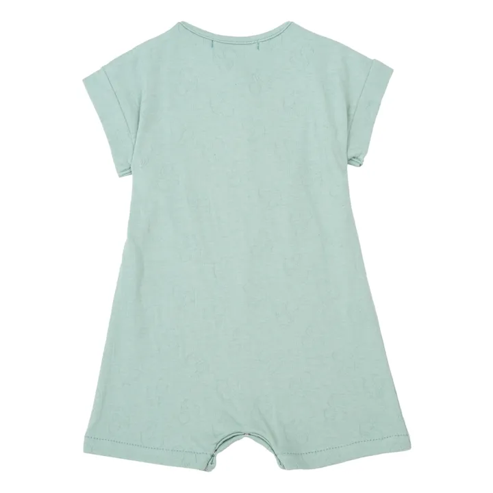 Risu Risu Combinaison Coton Bio Pipo | Bleu Clair
