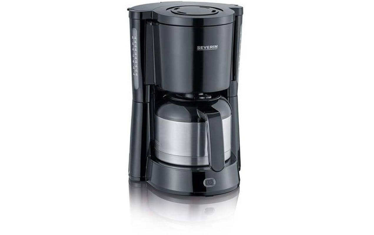 Filterkaffeemaschine KA 4835 SchwarzKaffeemaschine mit Edelstahl-Thermokanne