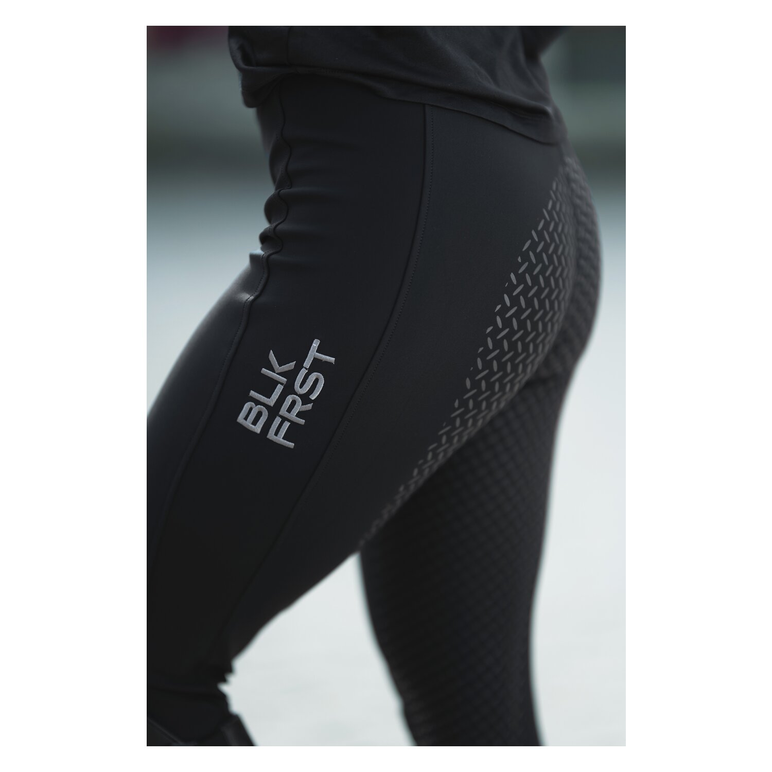 black forest Grip-Vollbesatz-Reithose Midseason - black