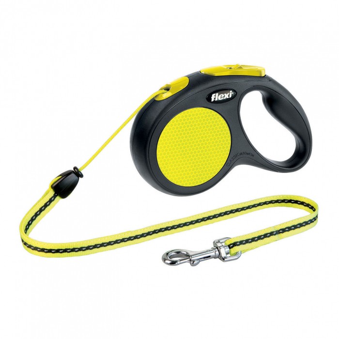 Laisse rétractable cordon New Classic Neon