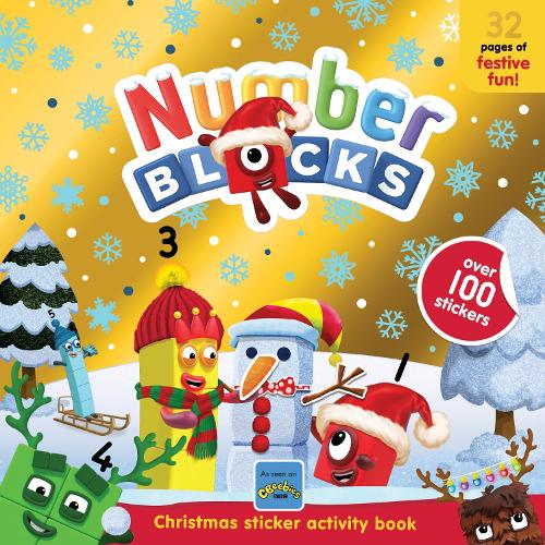 Numberblocks Christmas Sticker Activity Book - Numberblock Sticker Books (Paperback)