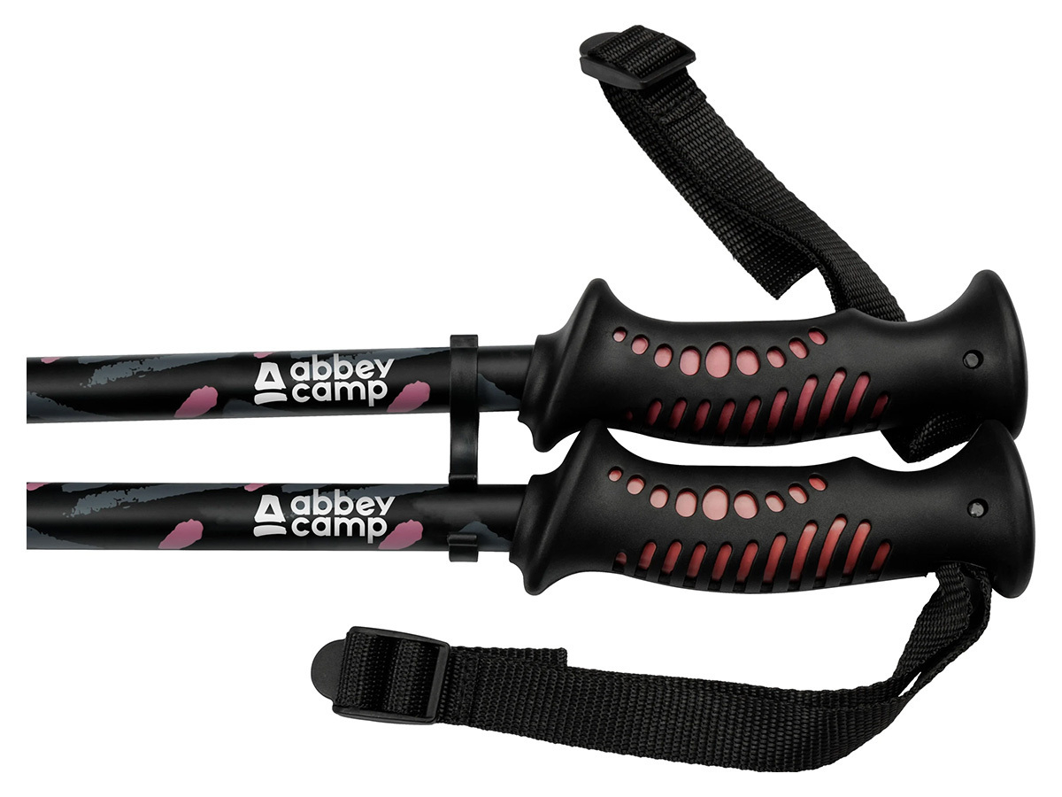 Abbey Camp anti shock wandelstokken - Black