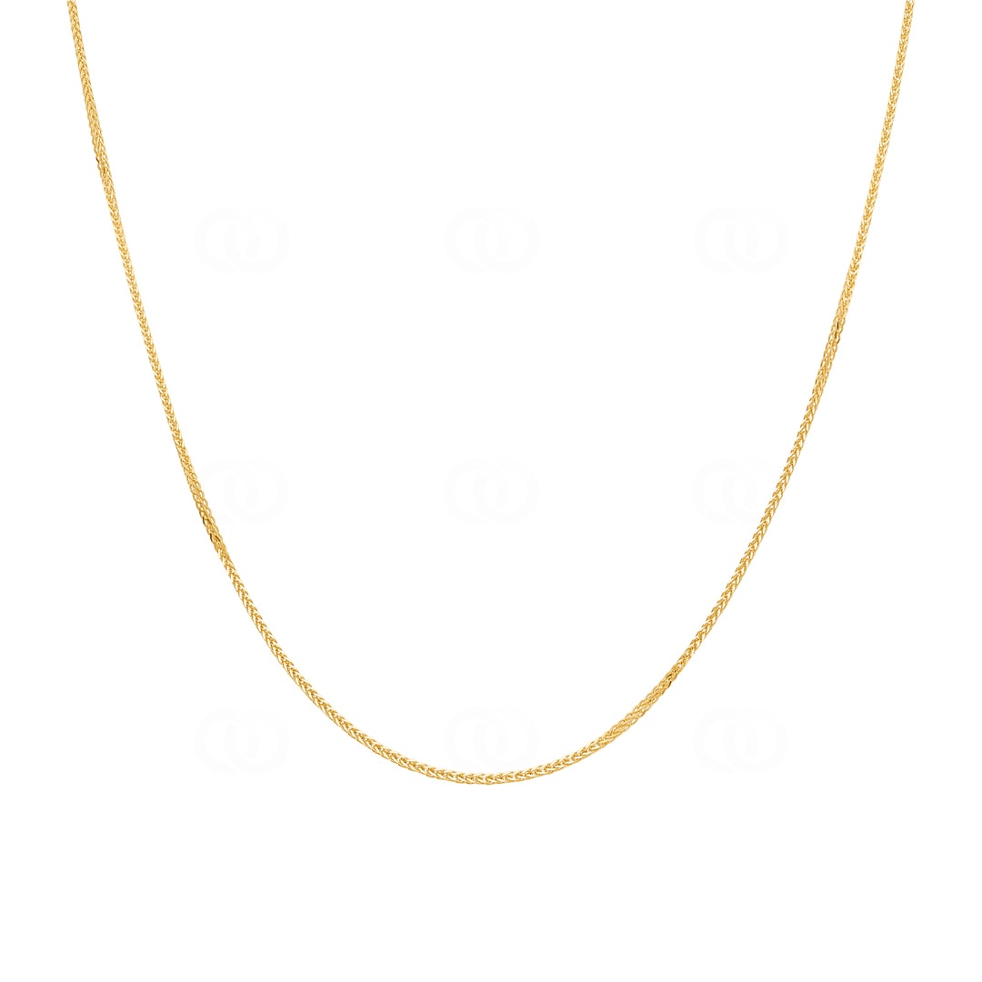 Fuchsschwanzkette 750/18 K Gelbgold 0.7mm
