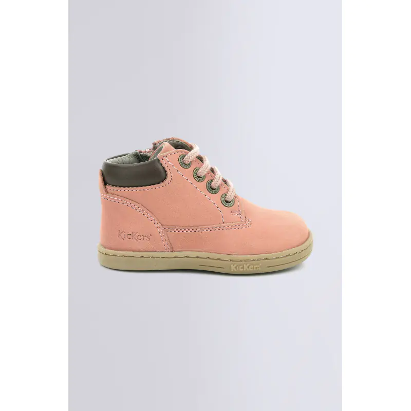TACKLAND ROSE CLAIR (18-23) BOTTILLONS Cuir Fille