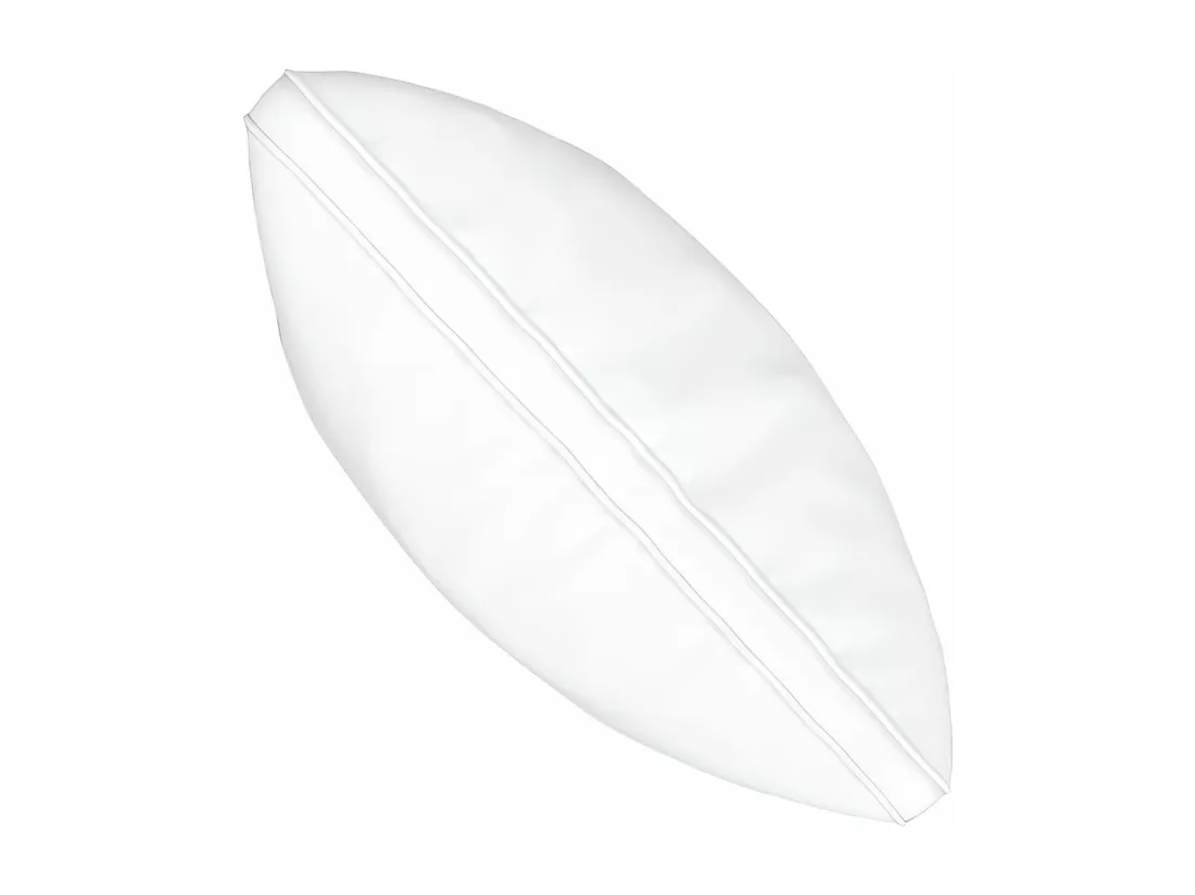 Oreiller blanc en coton 50x70 cm NUAGE, par Soleil d'Ocre