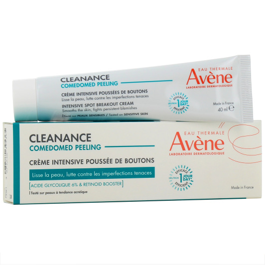 Crème intensive poussée de boutons Avène Cleanance Comedomed Peeling