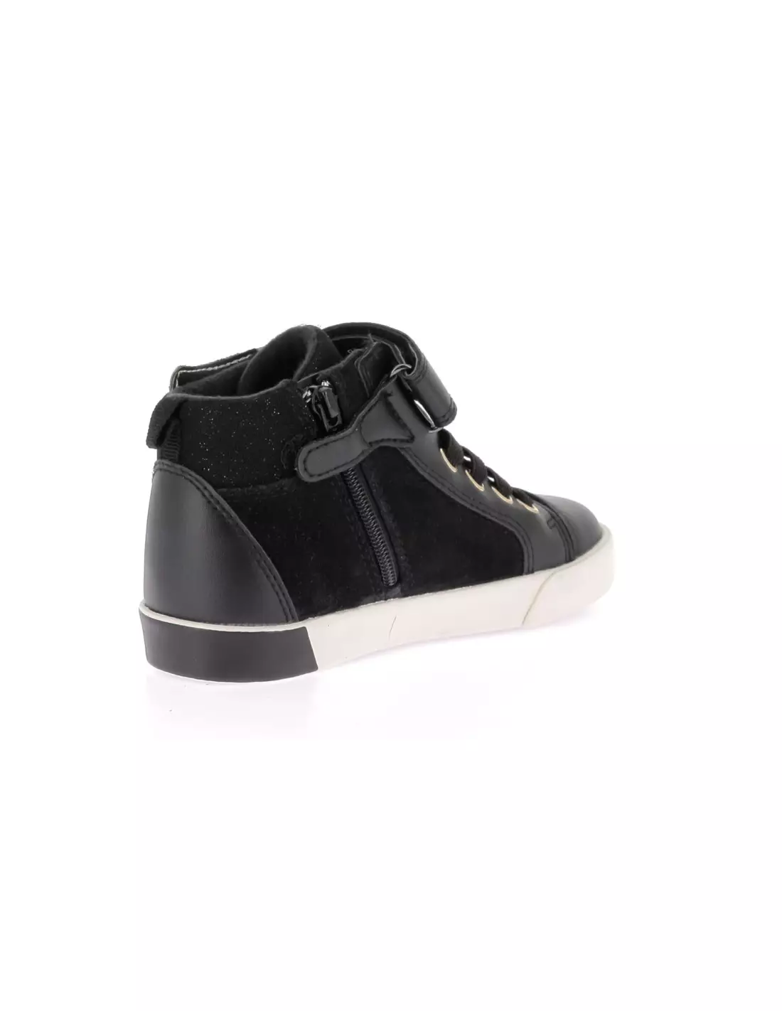 GEOX KILWI - Baskets BLACKGOLD