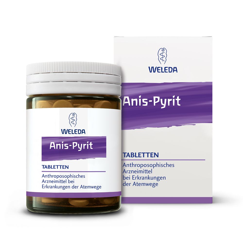 Anis-Pyrit Tabletten bei Heiserkeit, Bronchitis, Luftröhrenentzündung, Kehlkopfentzündung