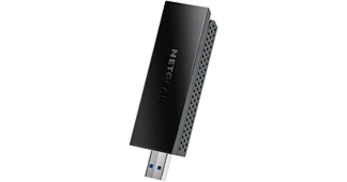 NetgearNighthawk AX1800 WiFi 6 USB 3.0 Adapter wlan adapter  (Zwart)