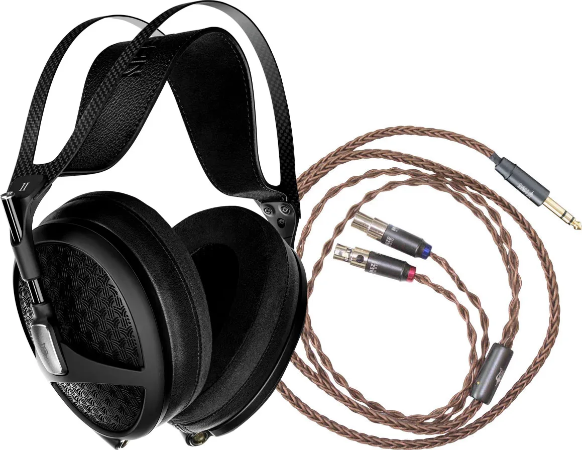 Meze Empyrean II   câble Meze PCUHD 6,35 mm cuivre (2,5 m) Casques hi-fi