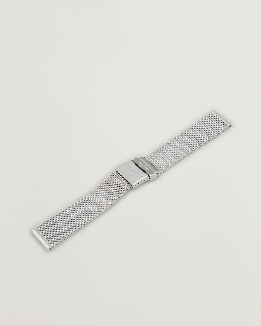 Breitling Pre-Owned Breitling Mesh-Bracelet 20mm 4915 171A