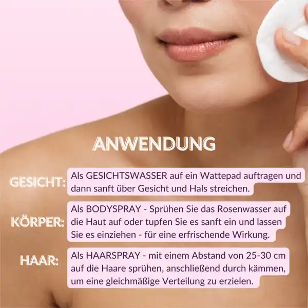 Rose Water Skin & Hair