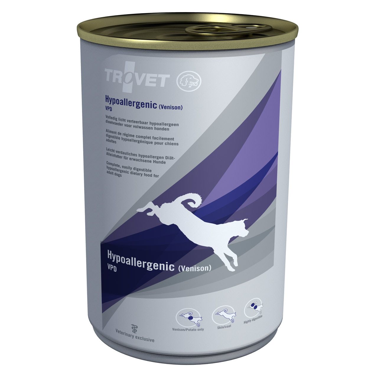Trovet Hypoallergenic Hirsch-Kartoffel VPD Nassfutter für Hunde