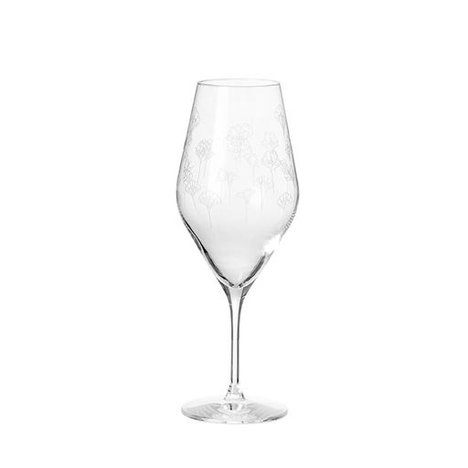 Frederik Bagger Flower 2-pak Champagneglas, Klar, 35 cl