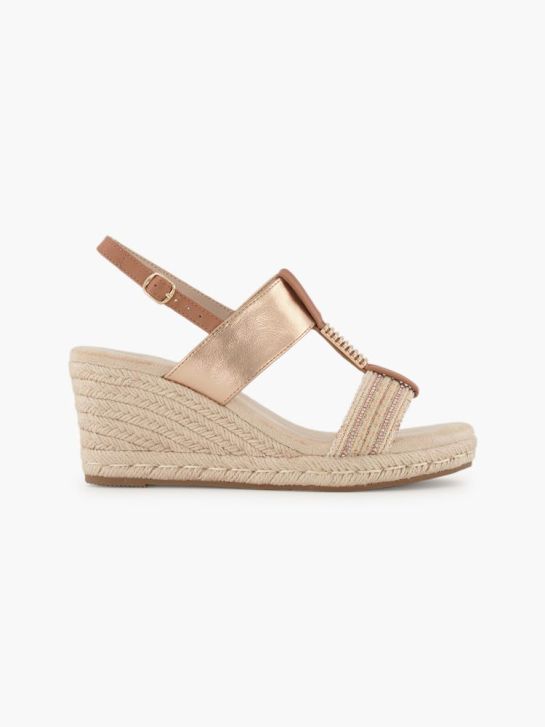 Graceland Sandalette Rosegold